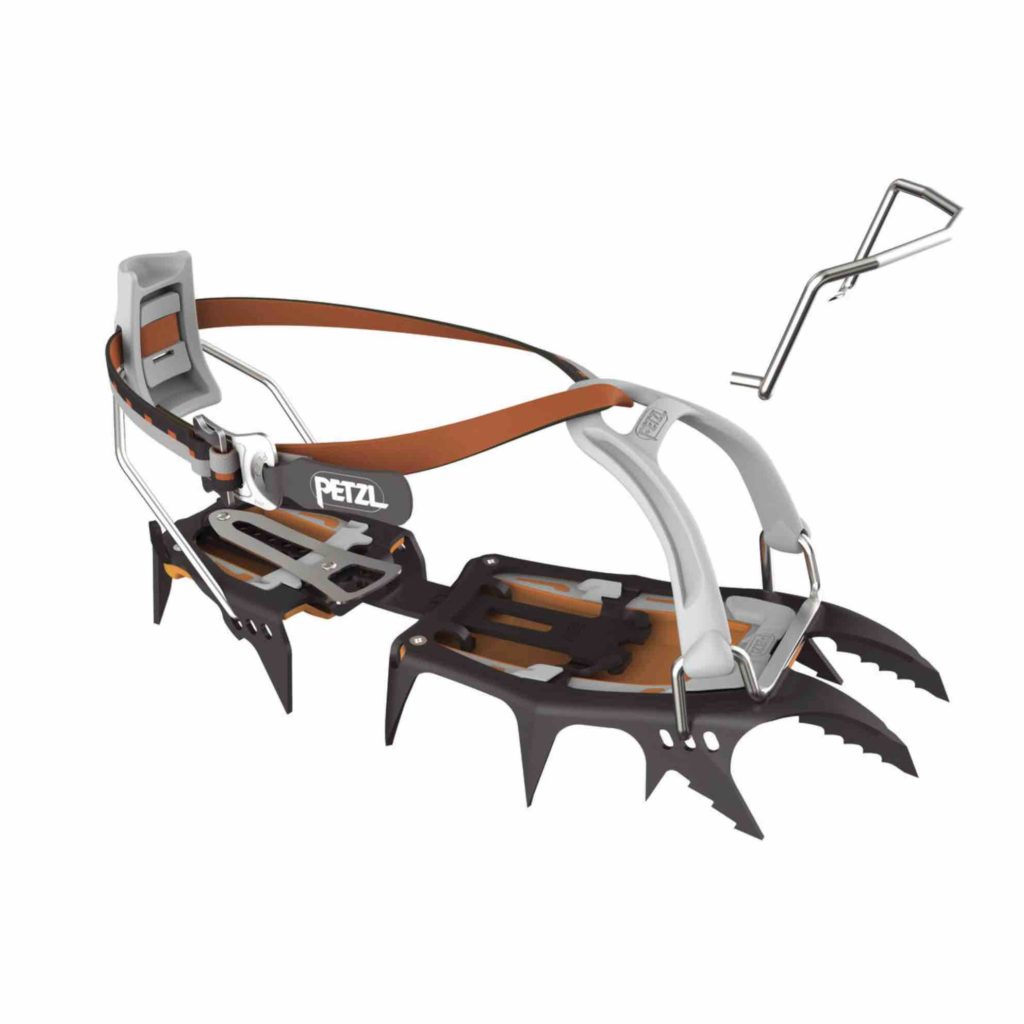 ペツル PETZL charlet シャルレ 10本爪 セミワンタッチ アイゼン ケース付き 登山 バックカントリー アウトドア PETZL - ペツル シャルレ PETZL charlet アイゼン 12本爪